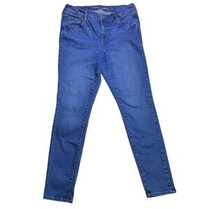 Old Navy Rockstar Built In Sculpt Medium Blue Wash‎ Skinny Women's Jeans Size 12